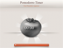 Tablet Screenshot of pomodorro.net